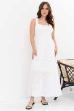 Сарафан 2275 белый — изображение 2