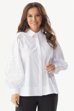 Блуза 2291 белый — изображение 2