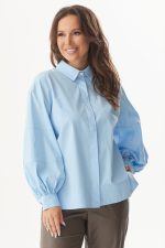 Блуза 2291 голубой