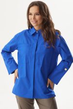 Блуза 2298  синий — изображение 3