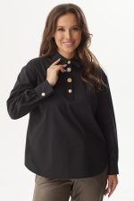 Блуза 2306 чёрный — изображение 3