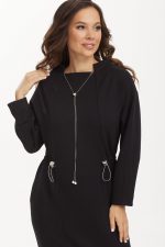 Платье 2512 чёрный — изображение 3