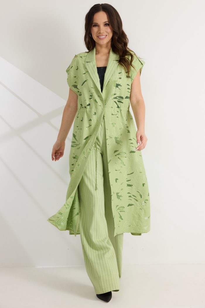 Комплект 2562 (кардиган,топ, брюки) — изображение 2