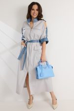 Платье 2574. Серый