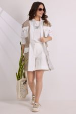 Комплект 2575 (парка, футболка, шорты) — изображение 2