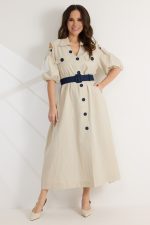 Платье 2576 бежевый — изображение 3