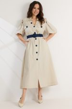 Платье 2576 бежевый — изображение 2