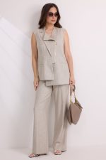 Комплект 2579 (жилет, брюки) серый — изображение 2