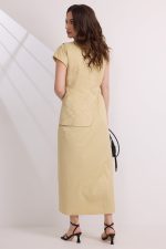 Комплект 2583 платье, полужилет — изображение 3