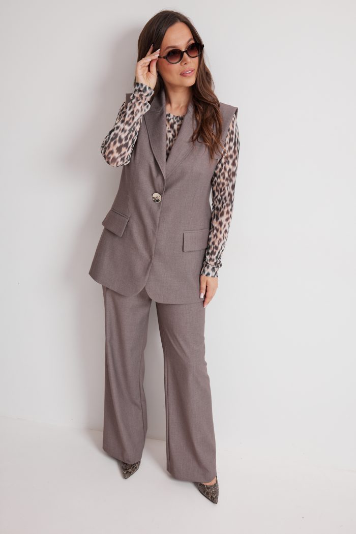 Комплект 2625 жилет/водолазка/брюки — изображение 5